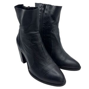 Steve Madden Women’s Black Heeled Boots *Made in Spain* - Size 8